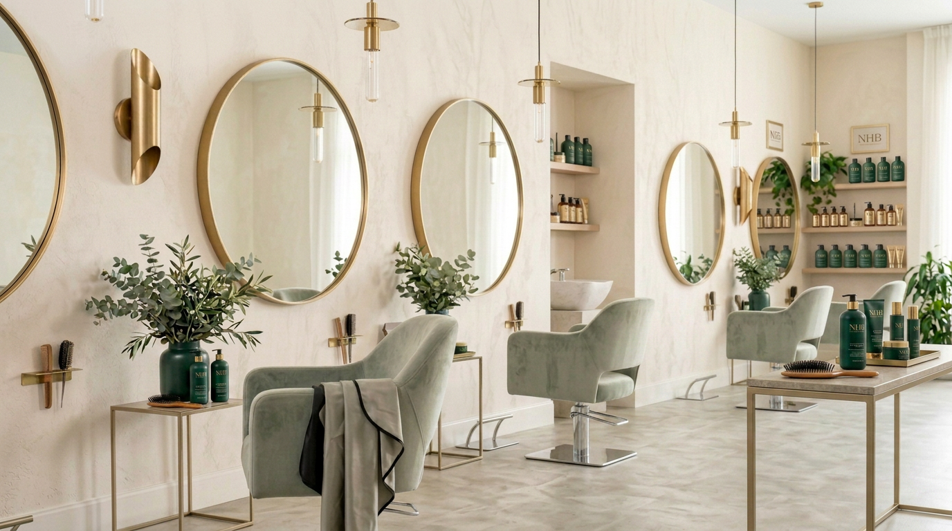 Luxury Hair Care Background