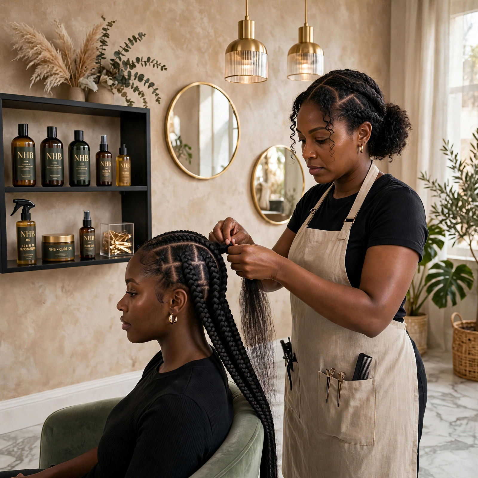 Knotless Braids (Large)